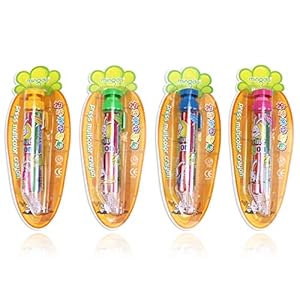 Terdey 8-in-1 Mehrfarbige Einziehbare Buntstifte