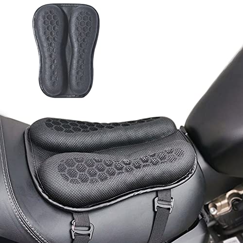 Cojín de gel para motocicleta para viajes largos en carretera