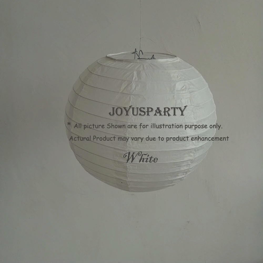 LIUXIN Lot de 20 lanternes en Papier Vertes de Noël avec Boule de lampion Chinoise en Papier Vert foncé, Blanc, Gris, Rose Clair pour décoration de Mariage de Noël