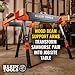 Klein Tools 80178 Folding Saw Horse, Adjustable 26 to 32-Inch Height, 2x4 Support Arms, Heavy Duty Jobsite Table, 2-Pack