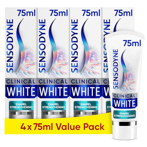 Sensodyne Clinical White Toothpaste 4 x 75ml