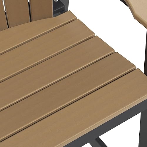 Miniatura 7 de OTSUN Silla Adirondack alta para exteriores, HDPE resistente a la intemperie, para jardín, patio trasero, piscina, capacidad de 400 libras (1