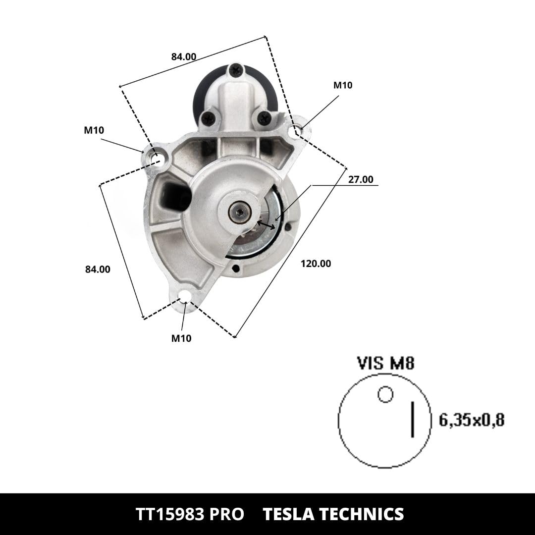 Alternateur TT12402 PRO 12V 120A - Compatible Alfa Romeo, Fiat, Lancia | Pièce Reconstruite Qualité PRO