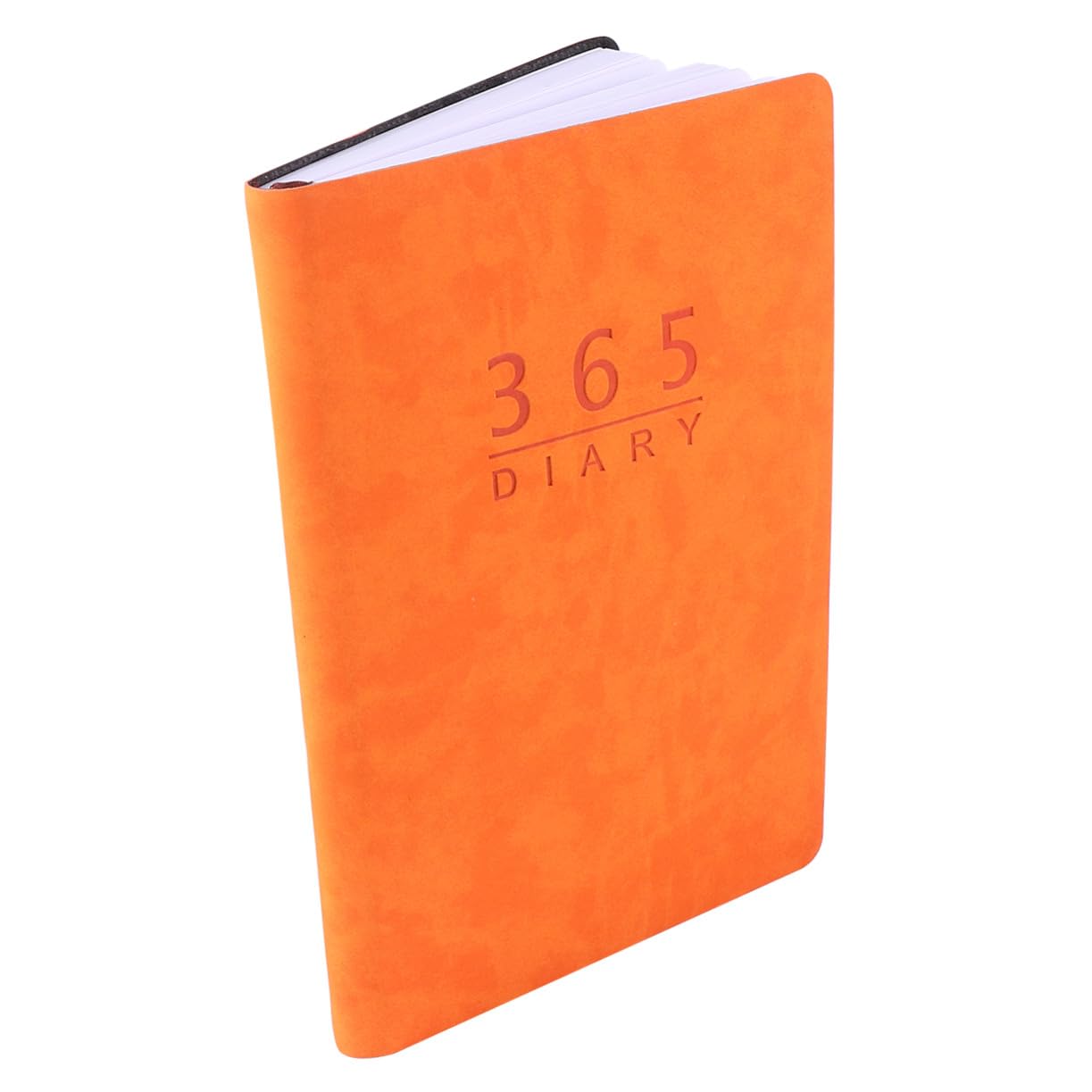 STOBOK 3 Pz taccuini diario a5 - Notebook giornaliero calendario cancellabile a secco Taccuino dell'agenda settimanale ufficio materiale scolastico cancelleria per studenti Orange