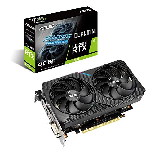 PCパーツ ASUS - ASUS RTX2070 Amazon | 90YV0EC0-M0NA00 Asus Rtx2070 Dual Mini Oc 8Gb Ddr6