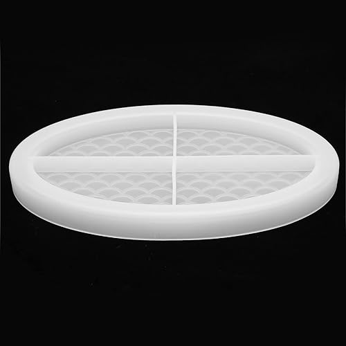 Miniatura 6 de Bandeja de resina de silicona, bandeja de resina, bandeja de silicona de resina, diseño de forma de escamas de pescado fácil de desmoldear el uso