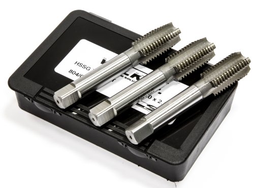 Volkel 804/066S 20mm x 2.5 HSS Tap (Set of 3)