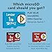 Lexar 2TB Play Blue Micro SD Card, UHS-I, C10, U3, V30, A2, 4K, Up to 160MB/s microSDXC Memory Card, Expanded Storage for Nintendo-Switch 1, Gaming Devices, Smartphones, Tablets (LMSPLBL002T-BNNNU)