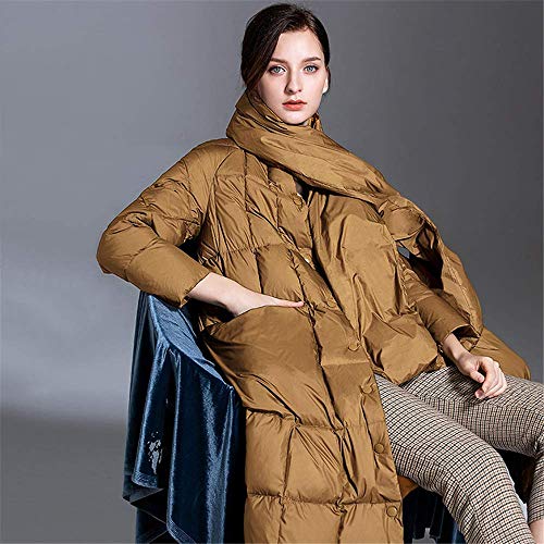 YGB Piumino da Donna Lungo Piumino collo Invernale...