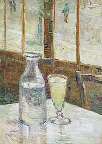 Vincent Van Gogh peinture poster table de café absinthe affiche décoration maison