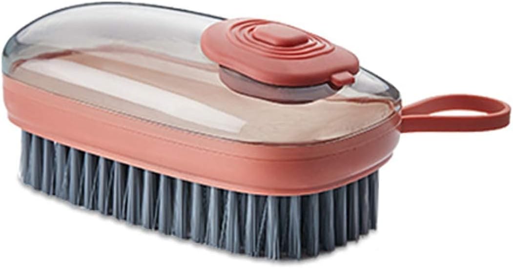 SHREE HANS FASHIONSHREE HANS FASHION Home & Kitchen Studio Soap Dispensing Clean Brush and Heavy-Duty Scrub Brush with Good Grip for Cleaning for Bathroom, Shower, Sink, Carpet Floor (Multi Color) (pack of 1)