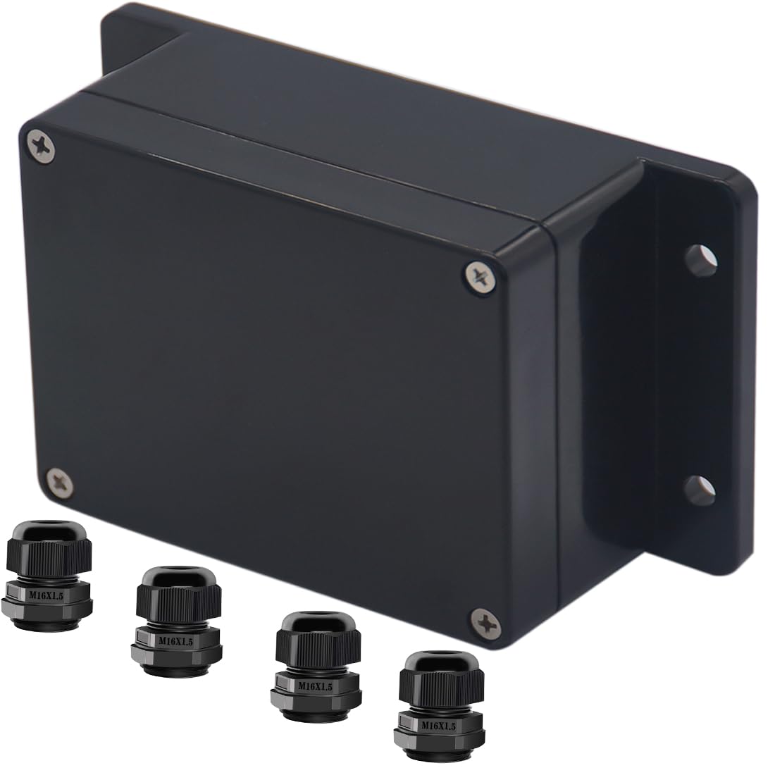 Waterproof Project Box - 2 Pack ABS Electrical Enclosure -14 Waterproof Project Box - 2 Pack ABS Electrical Enclosure -14
