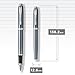 PARKER IM Fountain Pen, Light Blue Grey, Fine Nib with Blue Ink Refill (1931648)