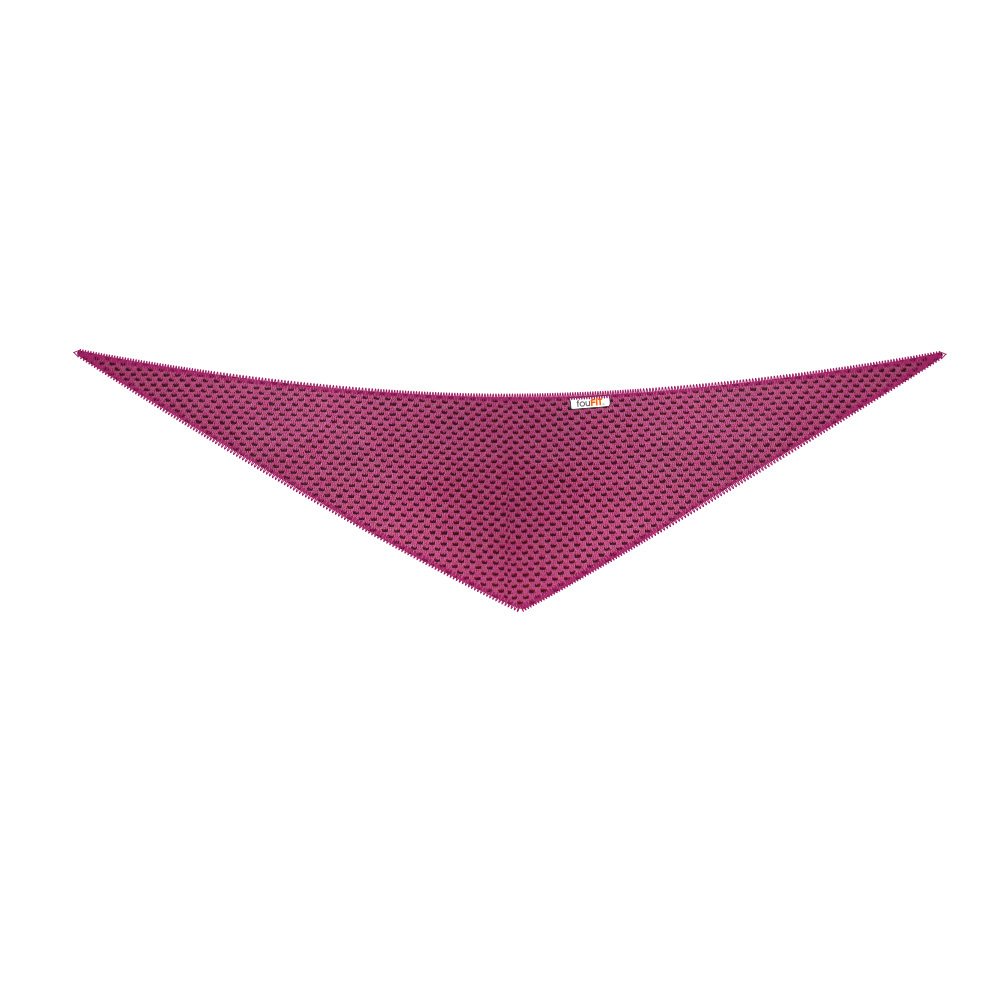 FouFou Cooling Bandana, Small, 14.5 x 2.5-Inch , Pink