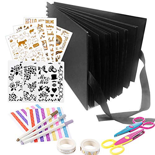 YZNlife Álbum de Recortes, Hecho a Mano, álbum de Fotos de Boda, álbum de Recortes de Aniversario, álbum de Viaje, álbum de Fotos para bebé