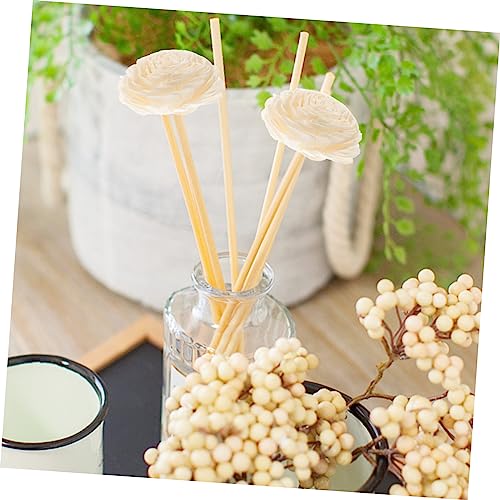 Decoración con 3 flores secas para aromaterapia miniatura 4