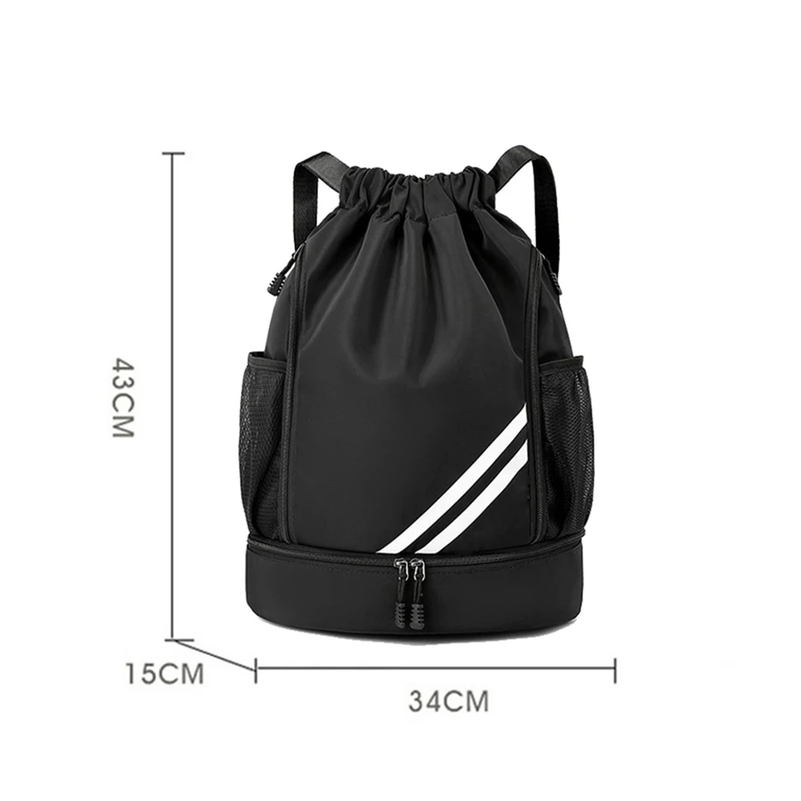 Zaino impermeabile for viaggi e sport all'aria aperta, custodia for il nuoto(Yellow)