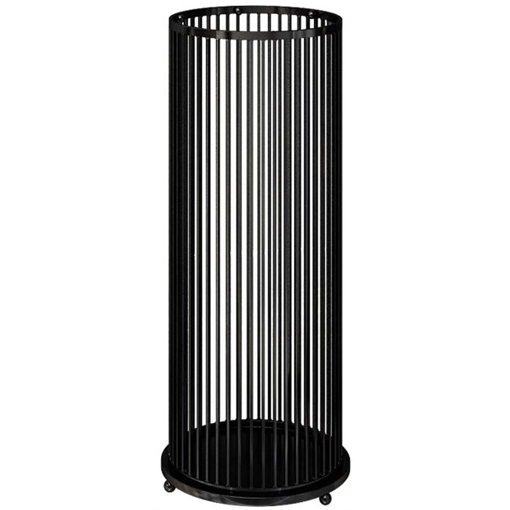 SBJKLYRN umbrella stand, Large Capacity Umbrella Organizer Bin, Floor-Standing, for Office, Corridor(Black Color,29 * 65cm)