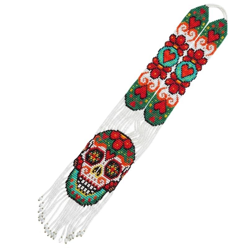 Collier ukrainien Gerdan multicolore pour sublimer vos tenues bohèmes et bohèmes chic