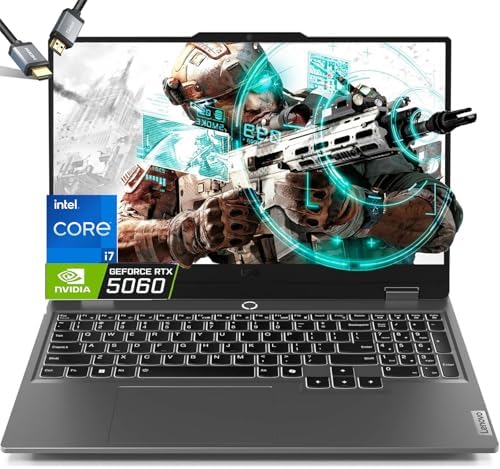 Lenovo LOQ 15 Gaming Laptop RTX 5060 - Intel Core i7-13650HX Beat...