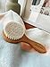 Ullabelle 3 Piece Wooden Baby Hair Brush and Comb Set for Newborns & Toddlers in Chic Gift Box - Ultra Soft Natural Goat Hair and Wood Baby Brush Set Prevents Cradle Cap - Perfect Registry Gift (Sage)