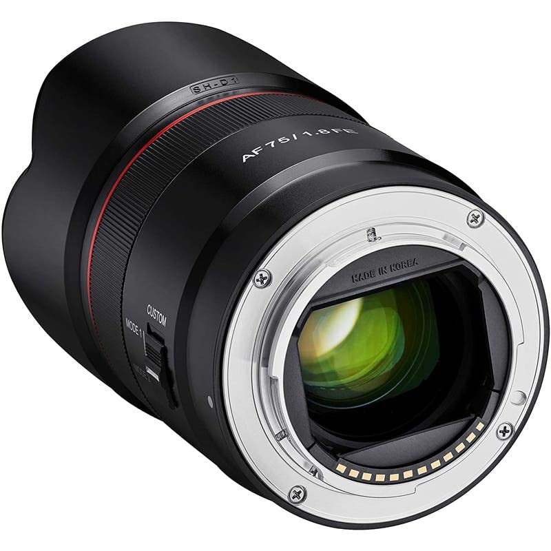 SAMYANG AF 75mm F1.8 FE ソニー αE用 #3975 Amazon.com: Samyang AF 75mm F1.8 Autofocus Lens for Sony FE