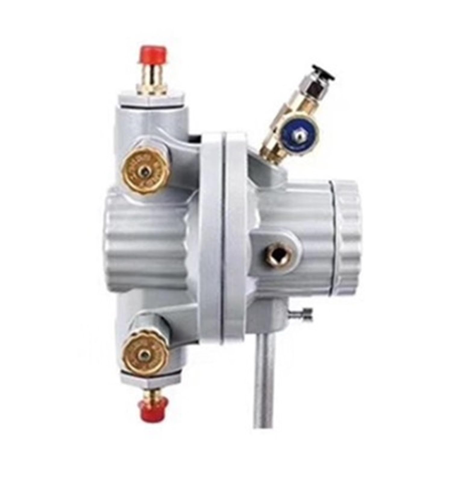 Diaphragm Pump, Air Operated Diaphragm Pump Aluminum Mini Submersible High Pressure Metering for Chemical Transfer and Industrial Use(CJ601 unidirectional)