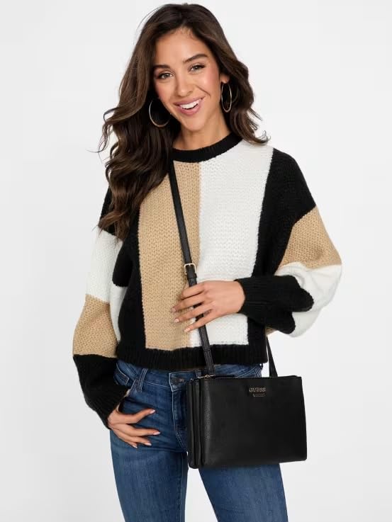 GUESS Factory Women's Akir Triple Compartment Crossbody2