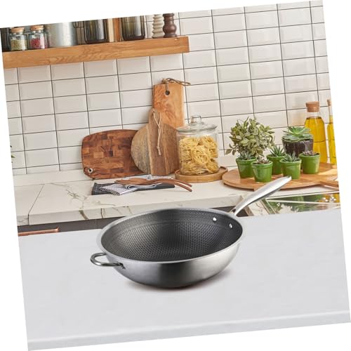 Wok de Acero Inoxidable con Mango Doble y Revestimiento Antiadherente miniatura 7