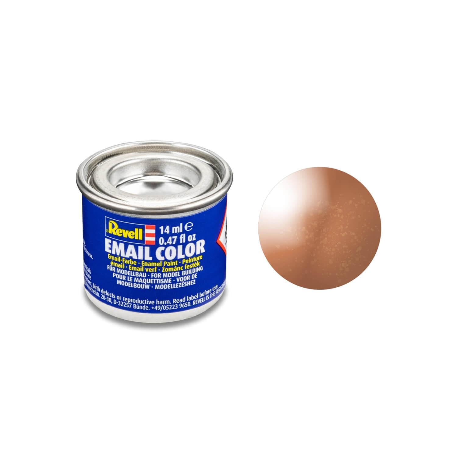 Revell 14ml Email Color Enamel Paint (Copper Metallic Finish)