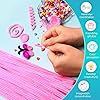Iooleem 200pcs Pink Pipe Cleaners, Chenille Stems, Pipe Cleaners for Crafts, Pipe Cleaner Crafts, Art and Craft Supplies. #2