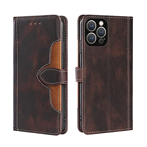 Custodia Portafoglio Per IPhone 13 Mini - Pelle Sintetica Con Chiusura Magnetica E Protezione Rfid 743926