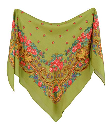 Traje Regional Lenço português verde azeitona, Verde Azeitona
