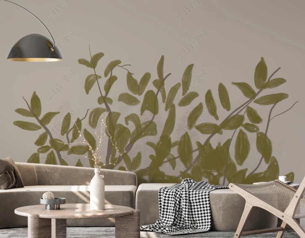 Papier peint intissé fleurs de lotus pour sublimer un grand mur vide