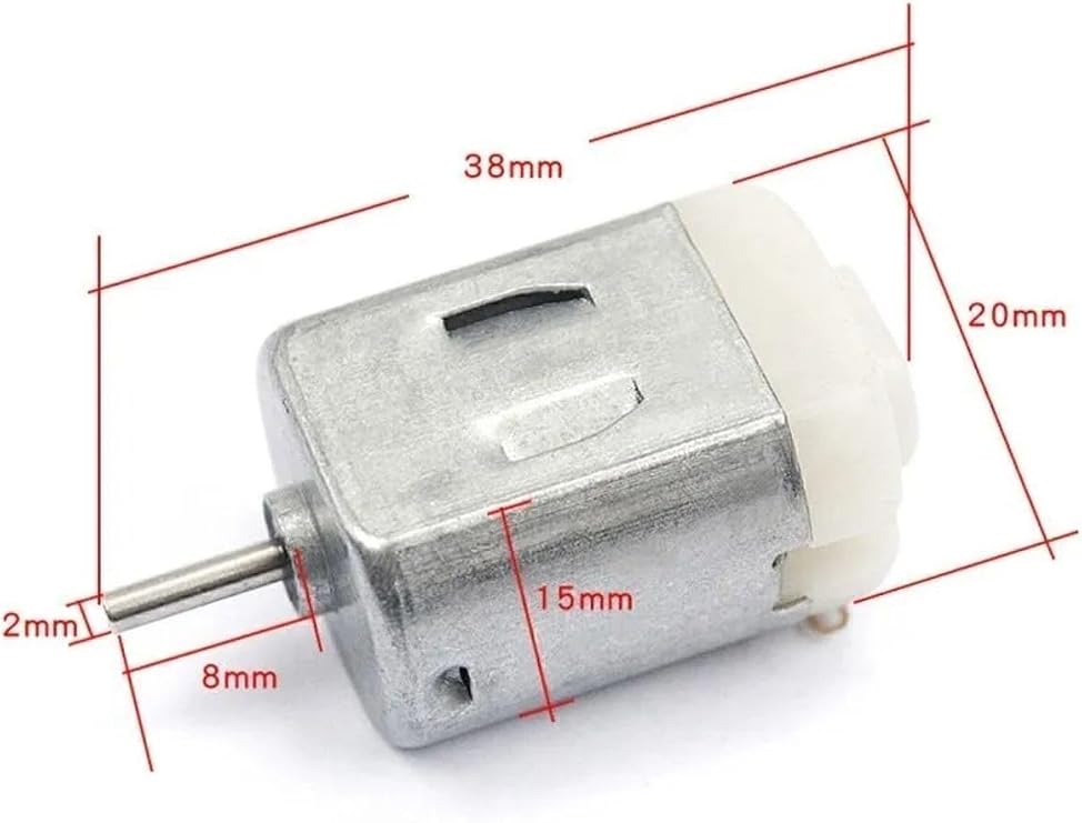 Arduino 10 Pieces Dc Motor Test Motor 3V 6V Motor High Speed Dynamo Motor DM