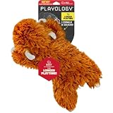 Playology Plush Cow Chew Toy for Large Dogs - Jumbo, Beef Scent