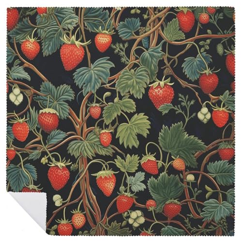 Servilletas de Tela con Estampado Floral Cuadradas 47.5 cm miniatura 6