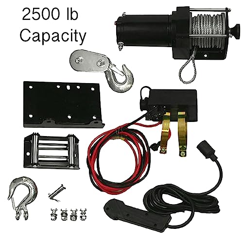Motor de Winch Eléctrico Aftermarket 2500Lb 12V miniatura 2