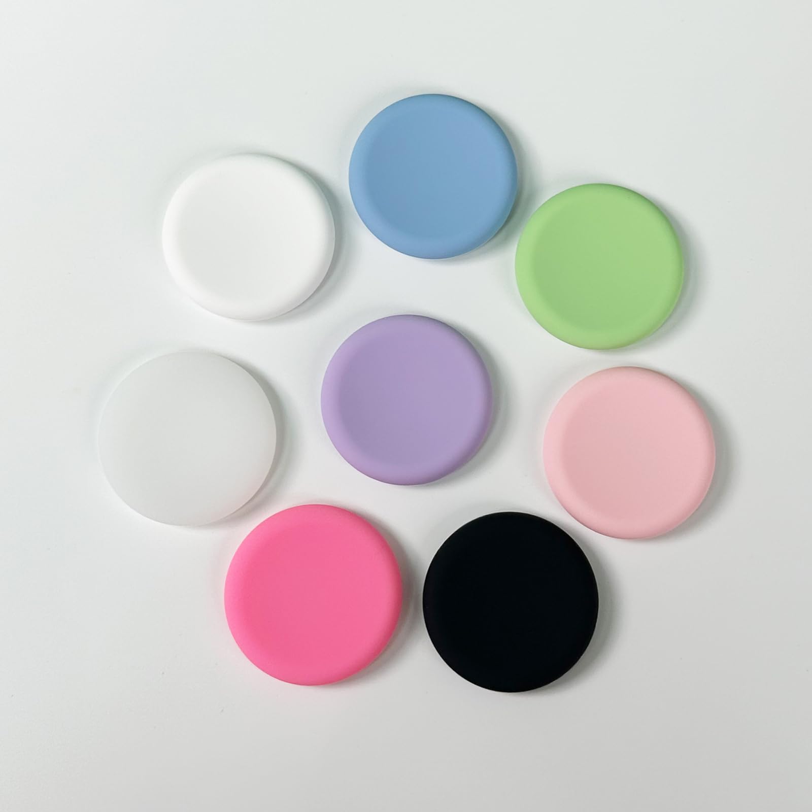 AUROXSilicone Covers for P-Sockets PopTop (Silicone Covers Only), Socket PopTop Silicones Covers for Socket Phone Grip - 8 Pcs