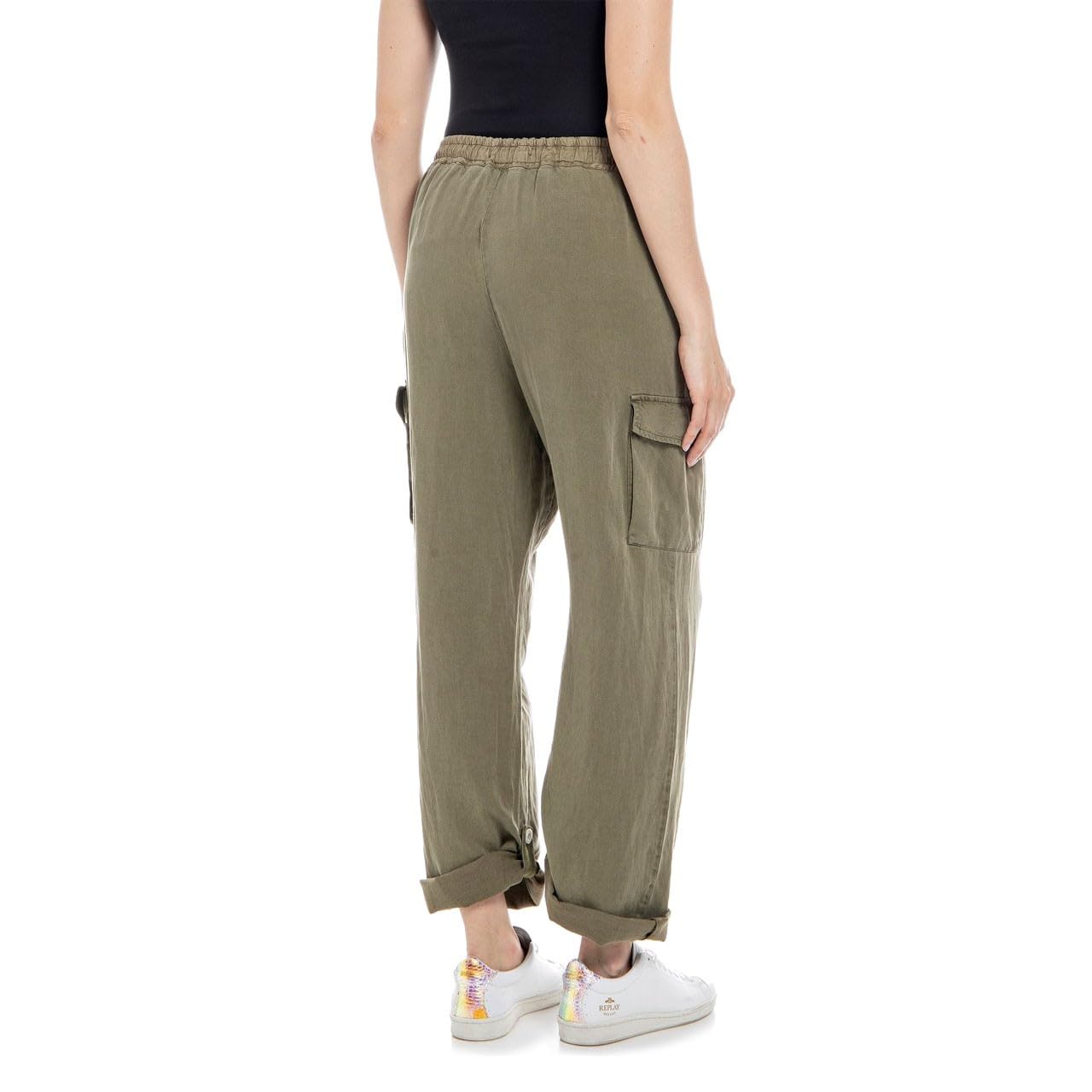 Replay W8062 - Pantalones Mujer