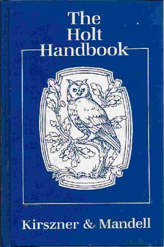 The Holt Handbook 0030142881 Book Cover