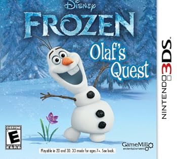 Video Game Frozen: Olaf's Quest - Nintendo 3DS Book
