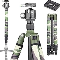 67"/172cm Carbon Professional Tripod Monopod With 360 Degree Ball Head   D255c4 Bh 28lsa255c1