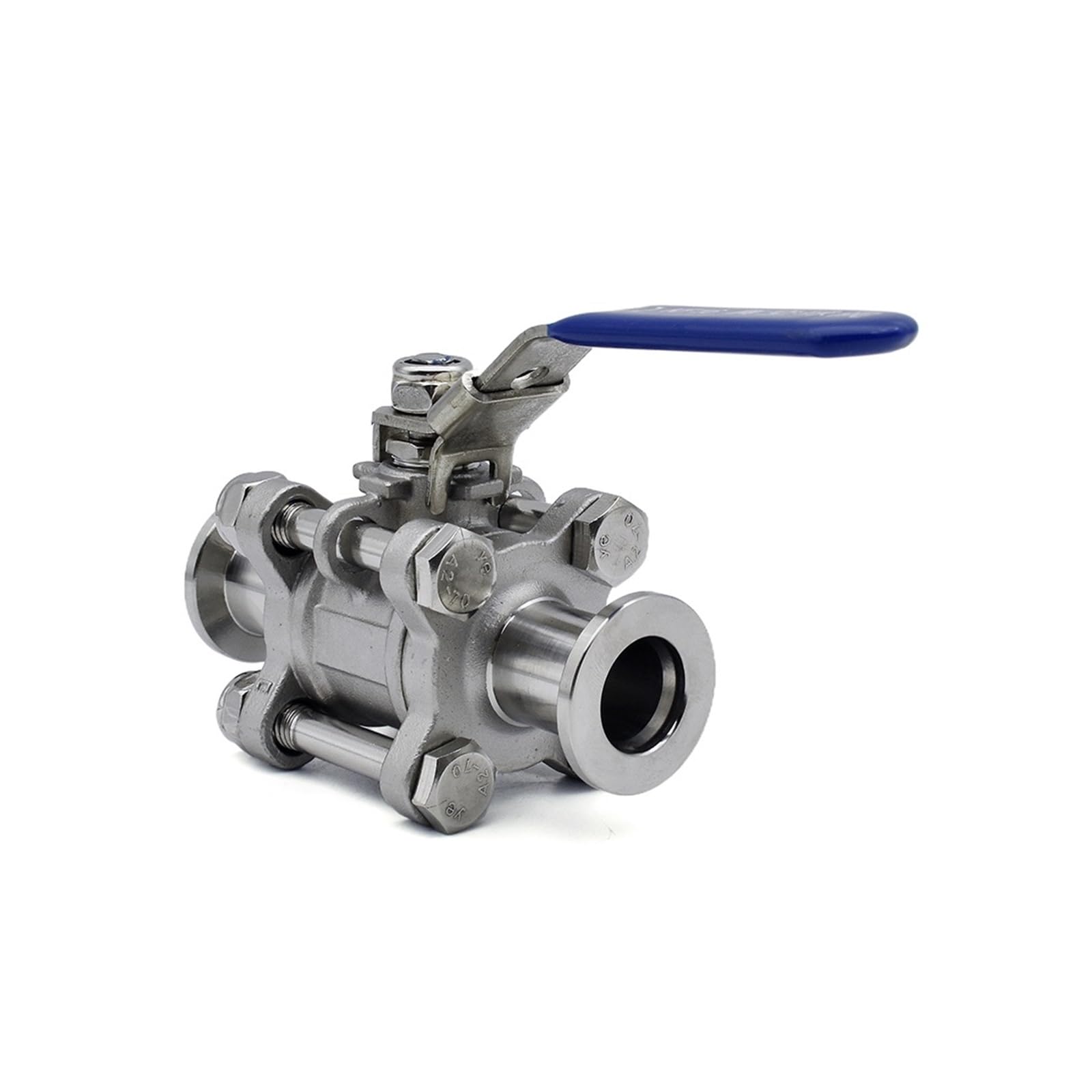 Huuoqiwy One Color Kf Three Piece Manual High Vacuum Ball Ss304 Stainless Steel Kf16 Kf25 Kf40 Kf50 Quick Install Flange(Kf25)