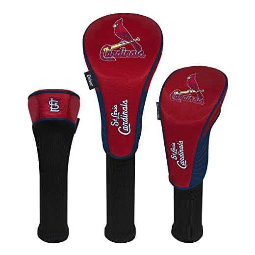 St. Louis Cardinals Three Headcovers Set