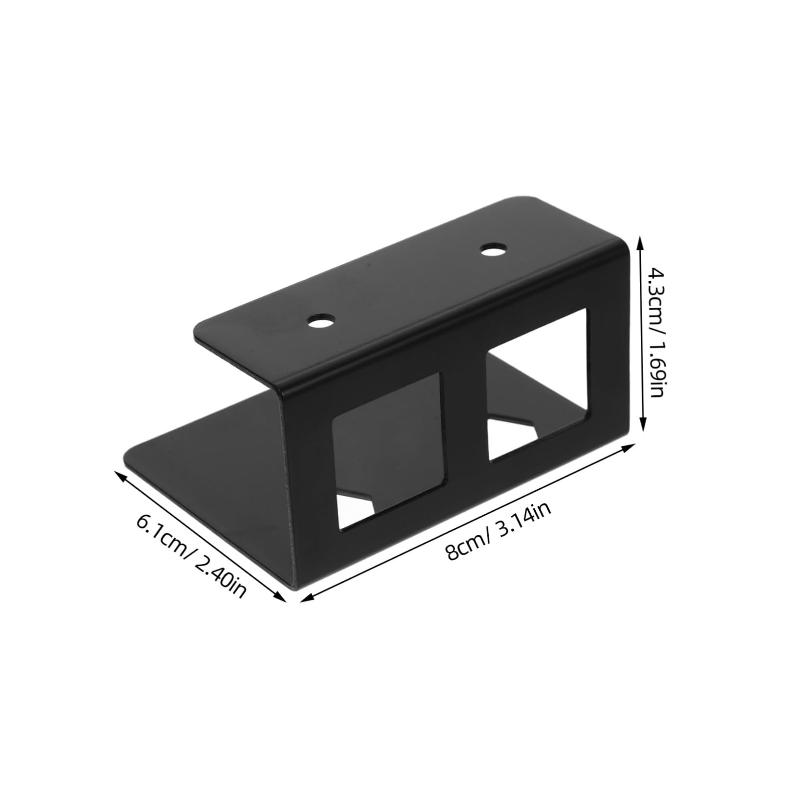 Tofficu 4juegos Soporte De Escritorio para Laptop y Teclado Organizador Metálico Protección Estante para Almacenamiento De Dispositivos para Computadoras Portátiles y Accesorios
