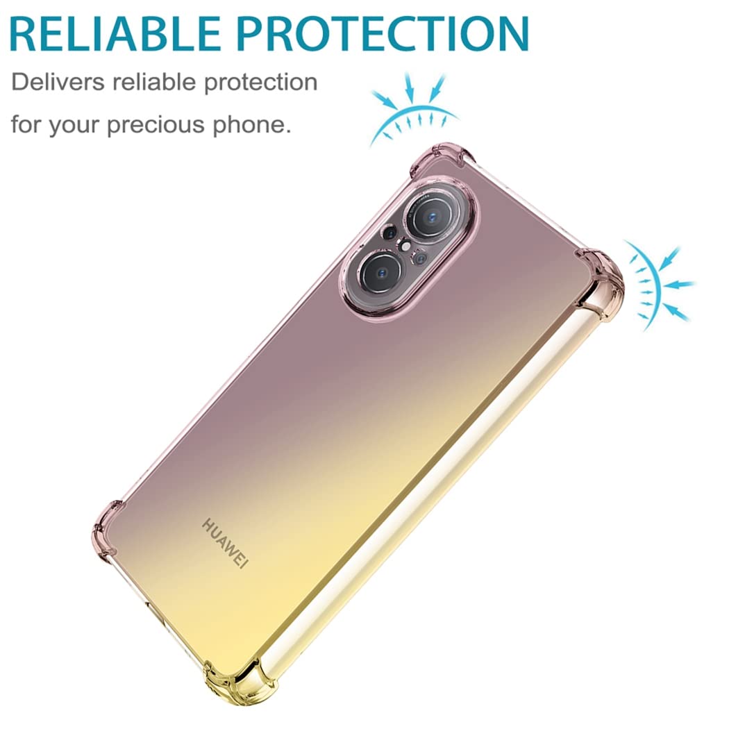 Zoeirc Funda Para Nova 9 SEHonor 50 SE JLN-LX1 Con Protector De Pantalla De Vidrio Templado Suave 360 Cuerpo Completo A Prueba De Golpes Hibrida