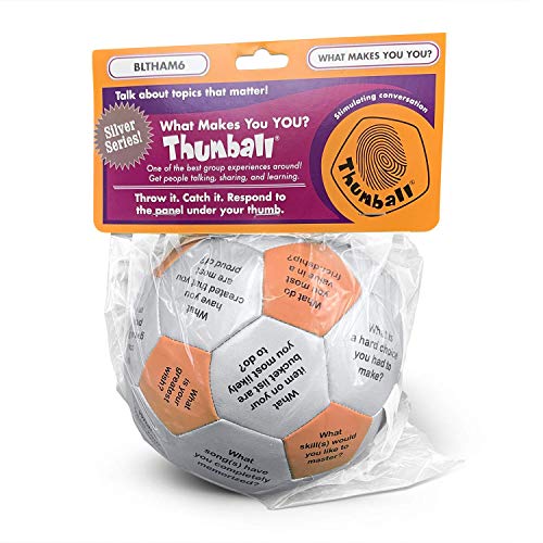 Image of Trainers Warehouse 6 inch Thumball Collection, 32 Prompts for Conversation, Team Building, Relationship and Training