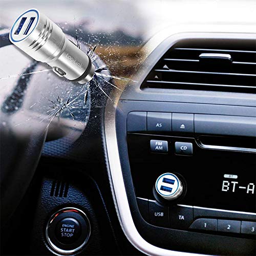 LogiLink PA0228 USB Car Charger 2 Port, 10.5W