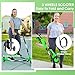 AODI Swing Wiggle Scooter, 3 Wheels Drifting Folding Kick Scooter with 4-Level Adjustable Height/Foldable for Kids/Woman/Men Age 6+ Years Old
